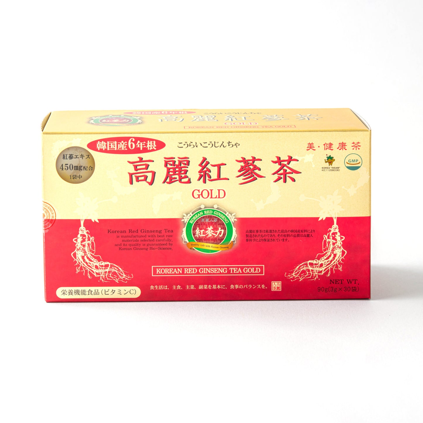 高麗紅参茶GOLD(3g×30包) 人生のサイド